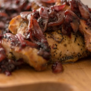 Caramelized Onion Grilled Chicken