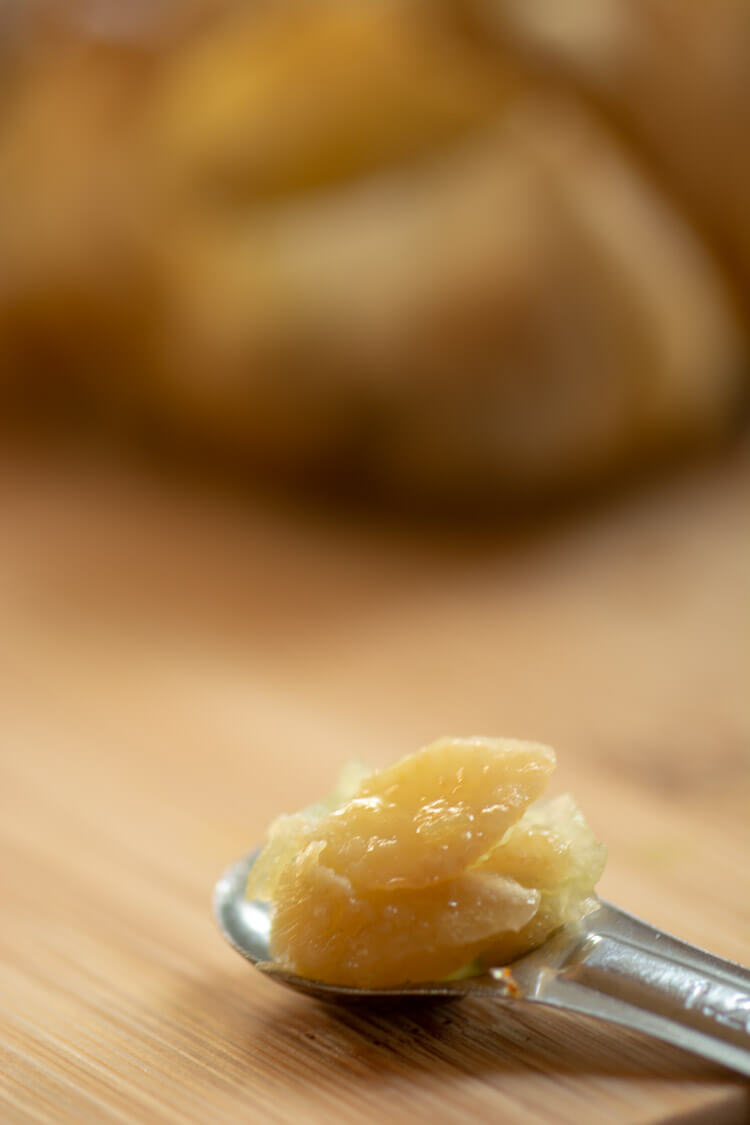 Grilled Roasted Garlic Closeup