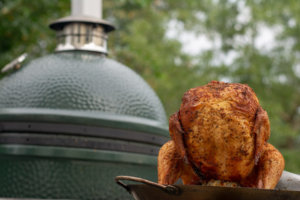 Beer Can Chicken Fresh off the Grill