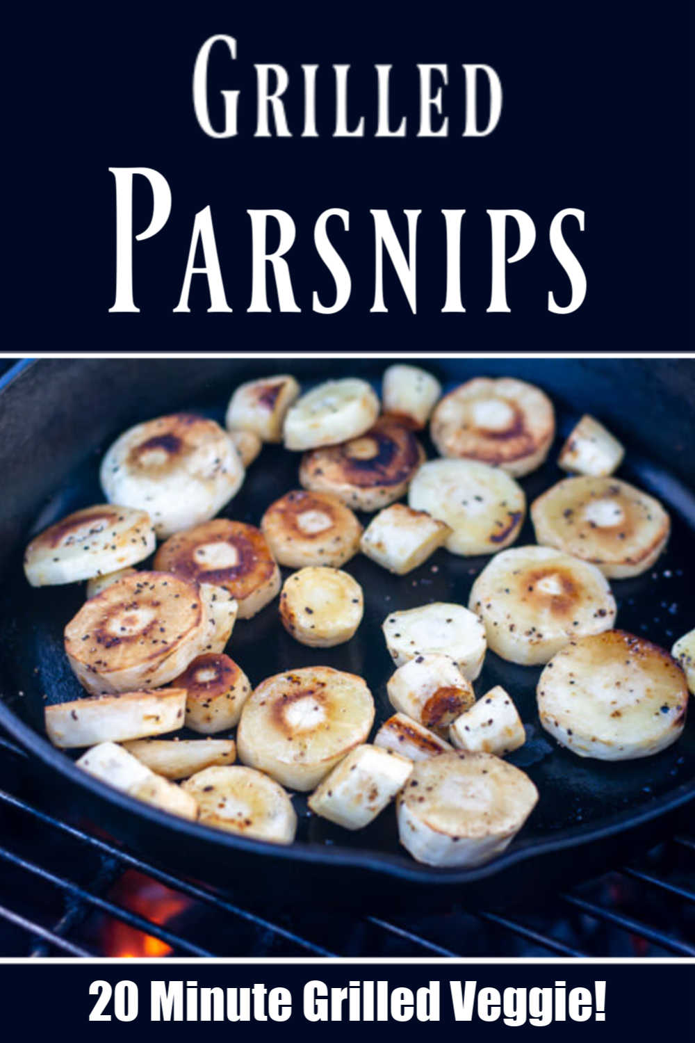 Grilled Parsnips {15 Minutes}