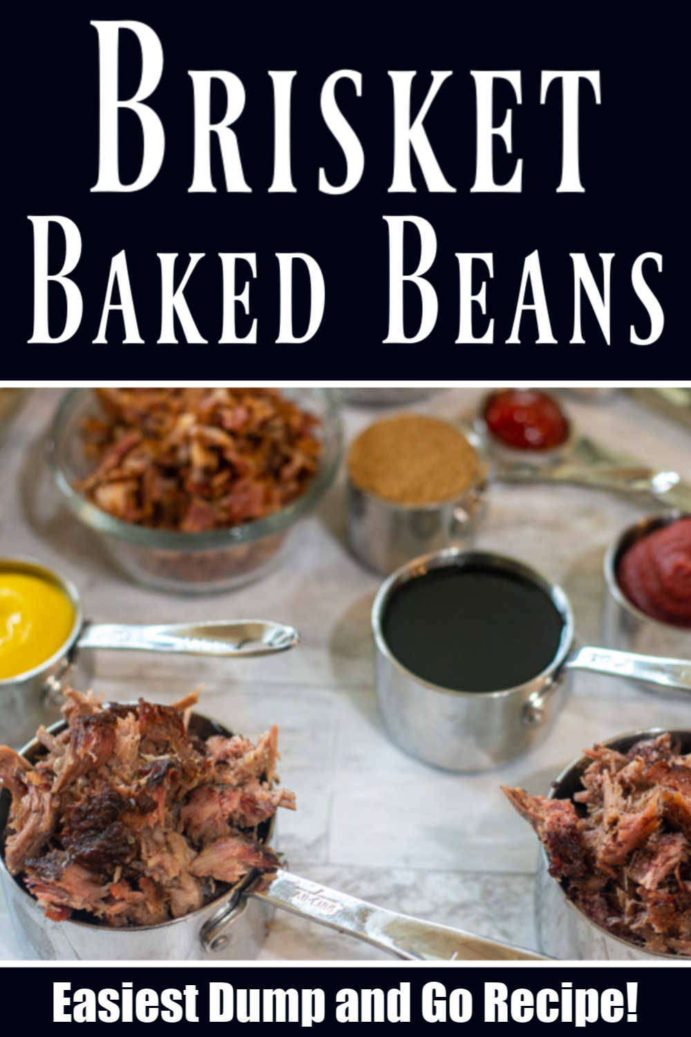 Guinness Brisket Baked Beans in a Slow Cooker