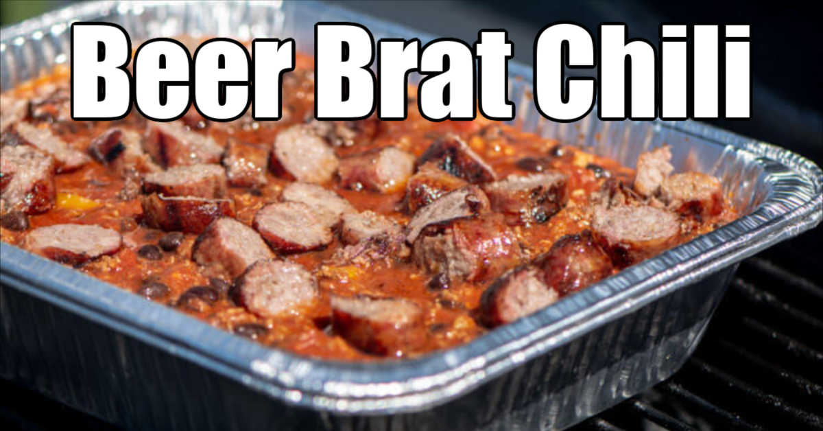 Beer Brat Chili by Kitchen Laughter