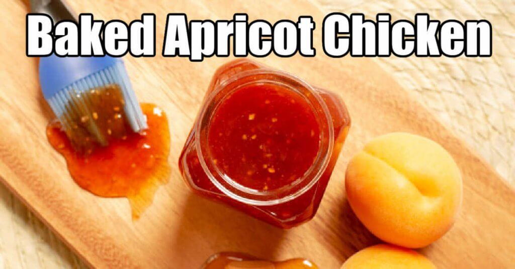 apricots and a BBQ brush with homemade Apricot Glaze