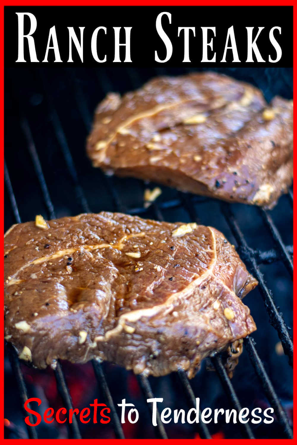 Grilled Marinated Ranch Steak {10 Minutes}
