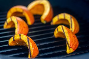 grilled squash with fantastic sear marks