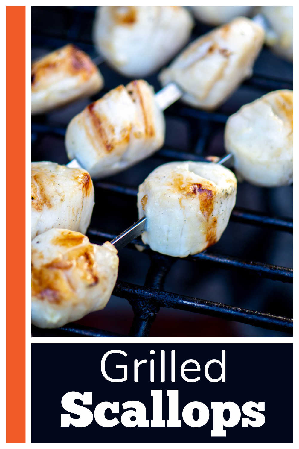 Grilled Scallops With A Simple Marinade {7 Minutes}