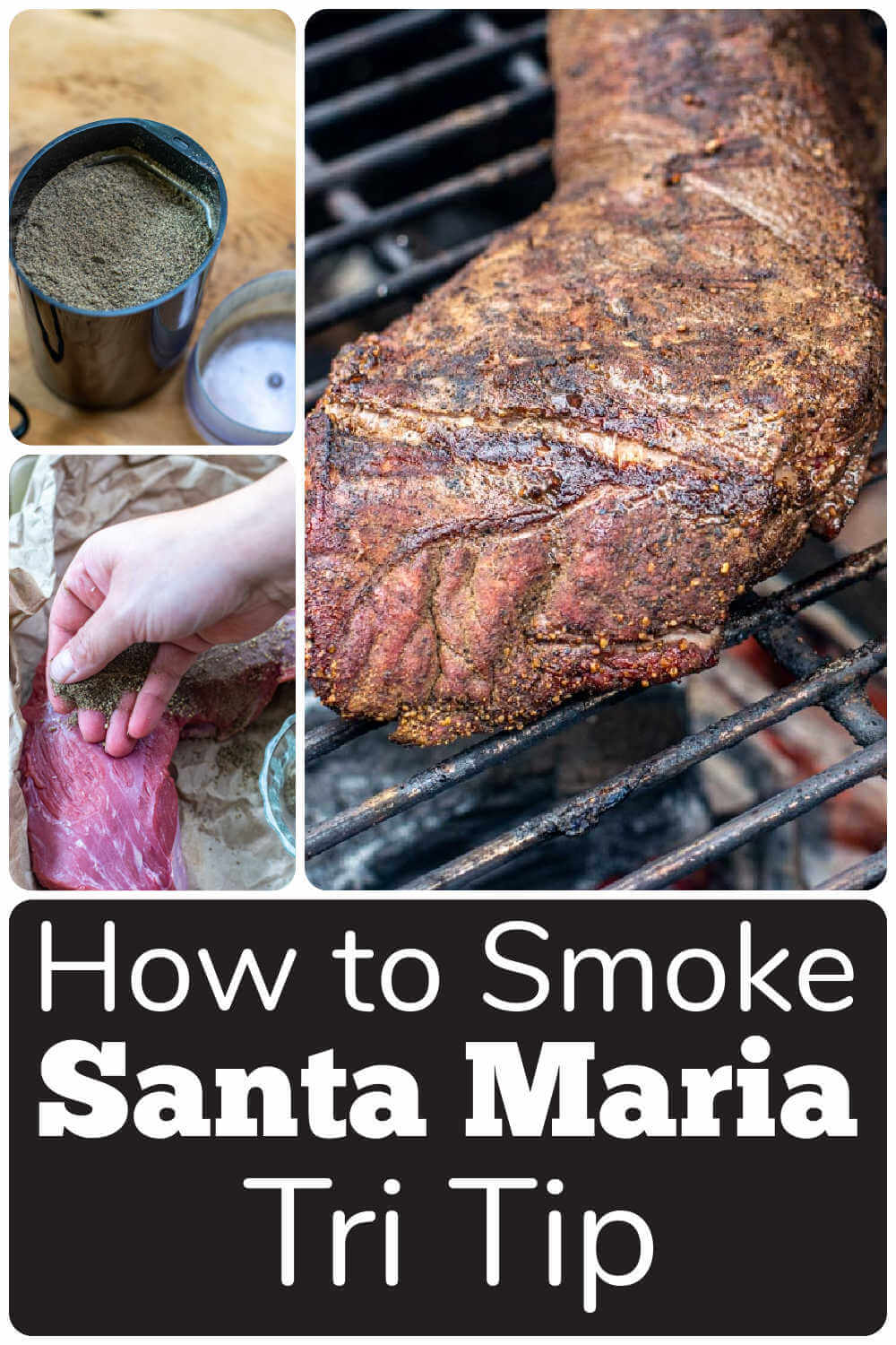 Smoked Santa Maria Tri Tip {65 Minutes}