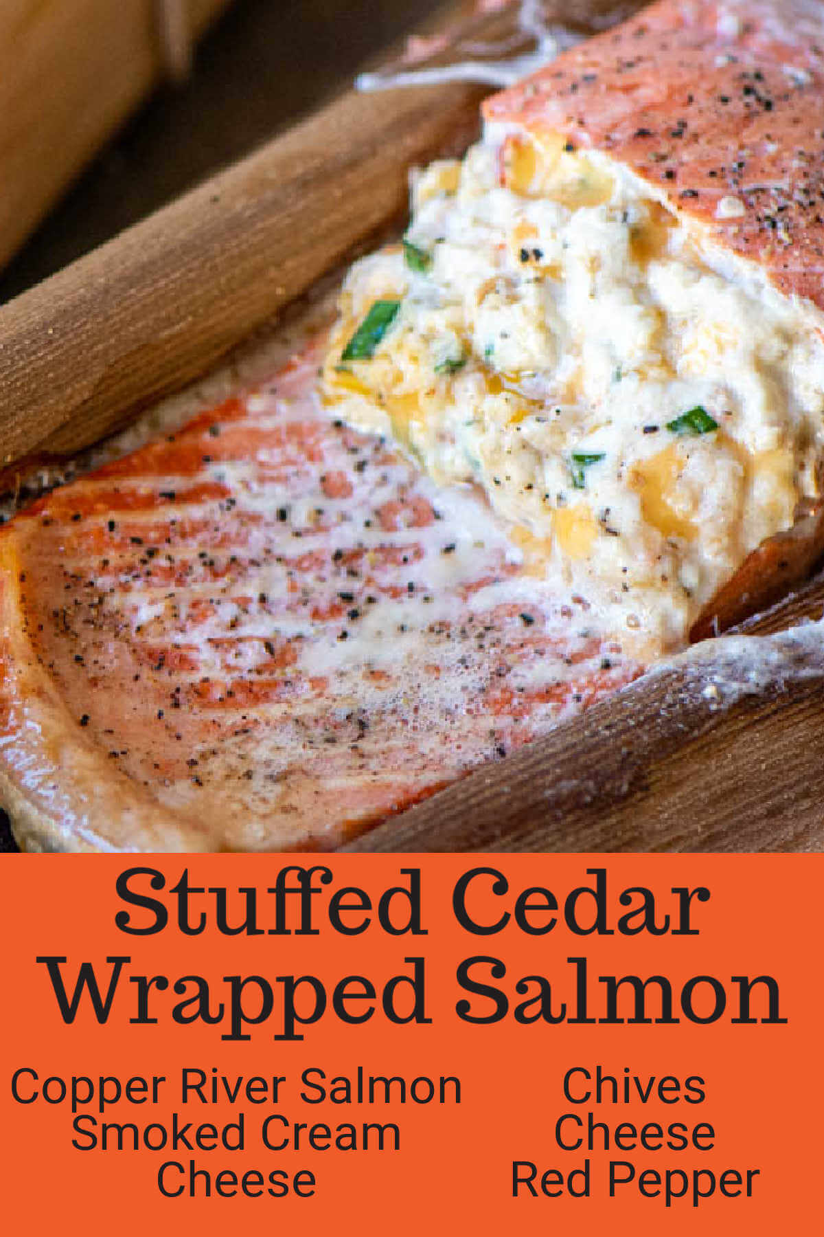 Grilled Stuffed Copper River Salmon {20 Minutes}