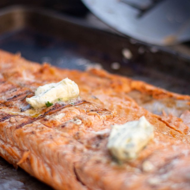 Grilled Steelhead Trout with Herb Butter {35 Minutes} Kitchen Laughter