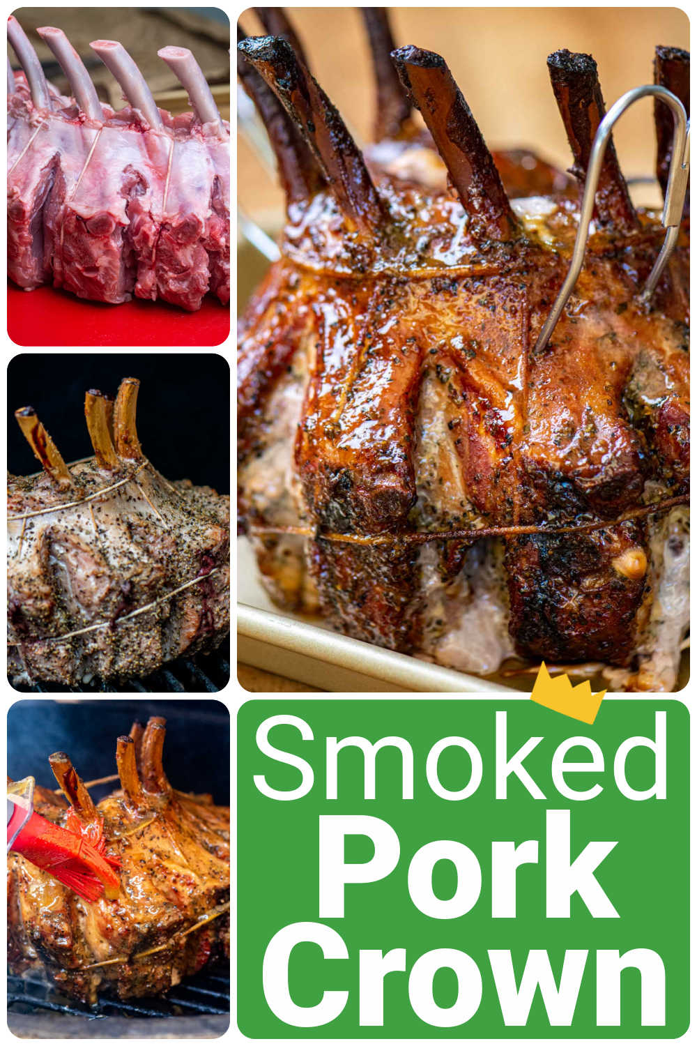 How to Smoke a Pork Crown Roast