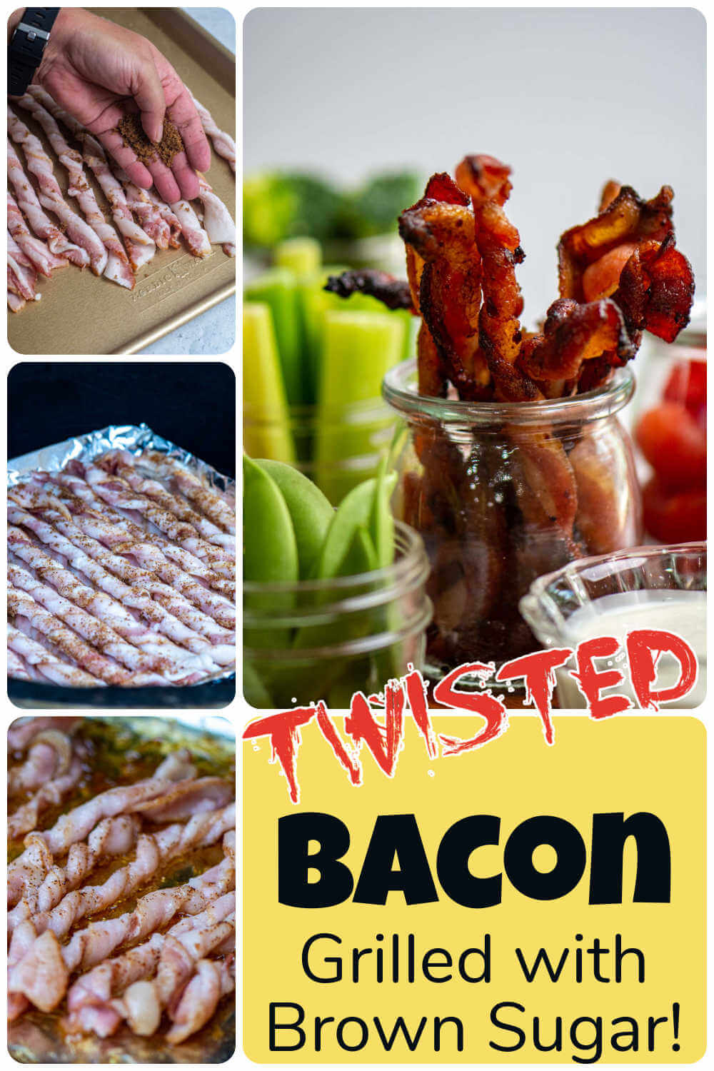 Grilled Twisted Bacon