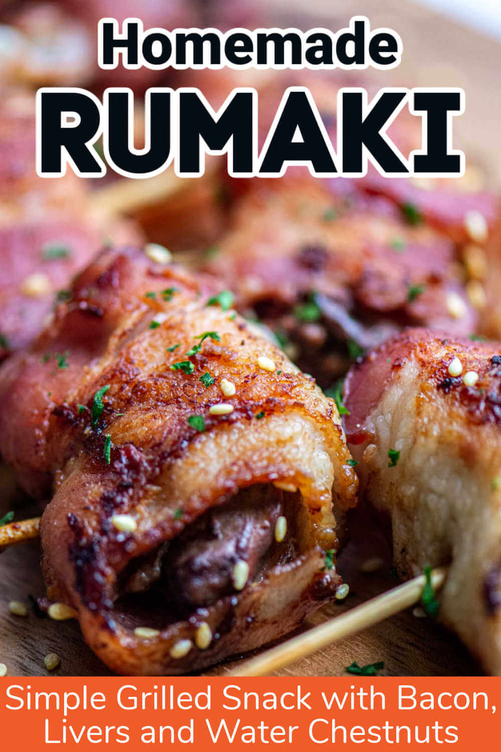 Grilled Rumaki {30 Minutes Grilling}