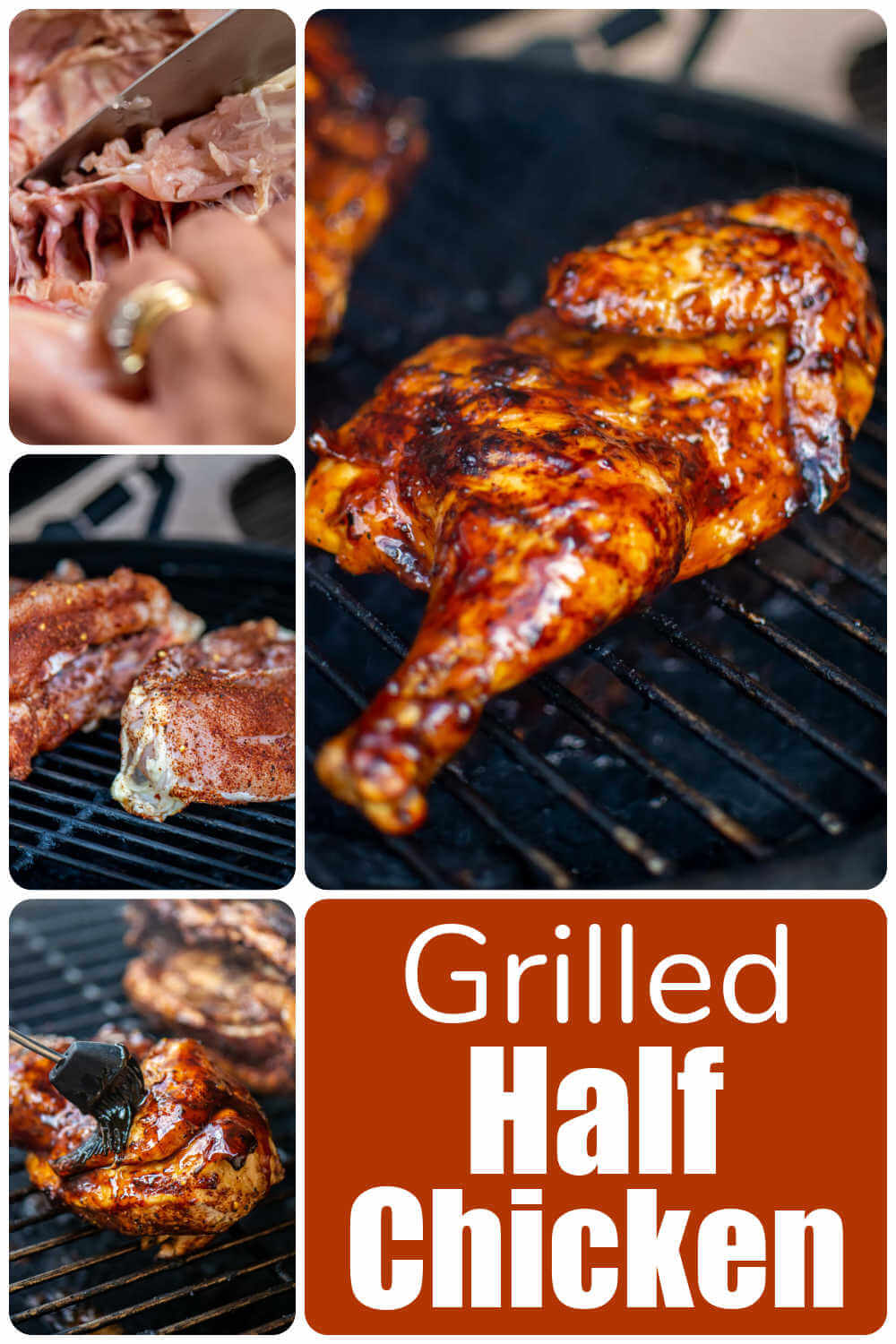 Grilled Half Chicken {1 hour}