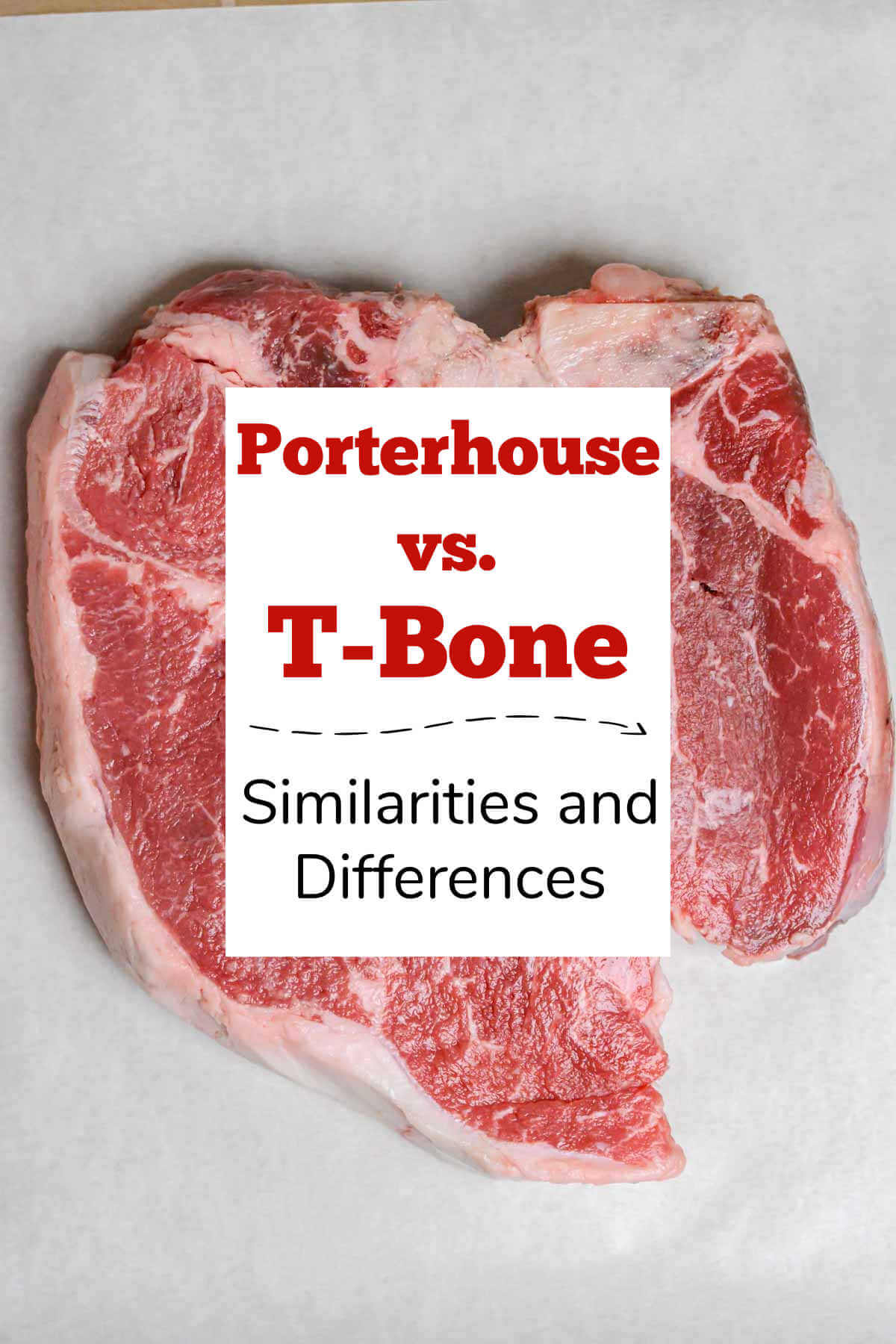Difference Between Porterhouse and T-Bone Steak
