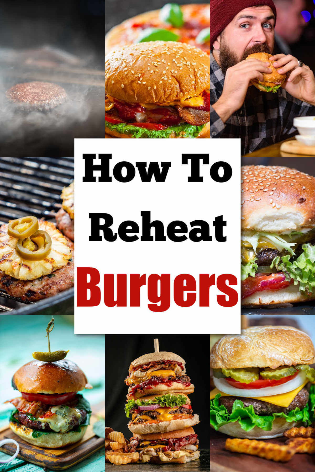 How to Reheat a Burger