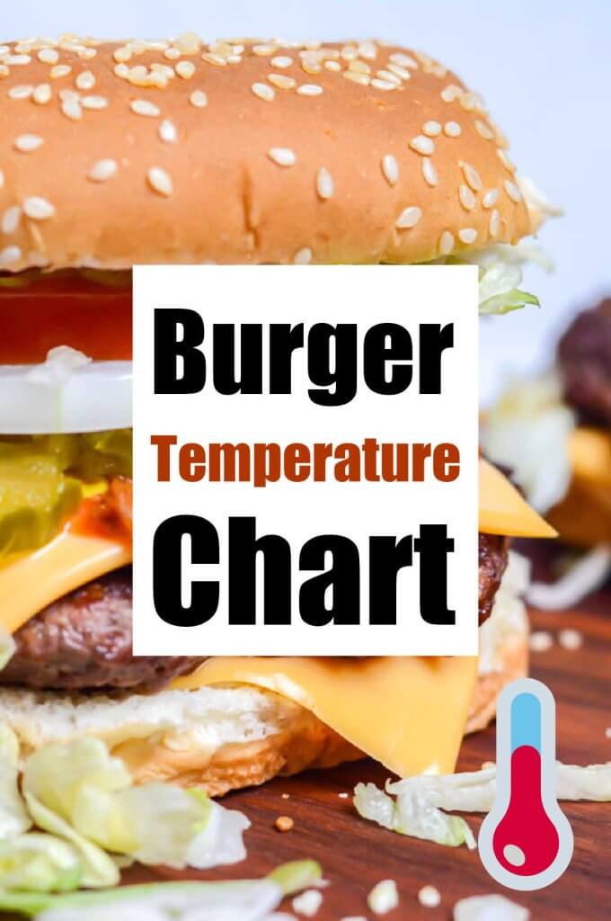 Burger Temperature Chart Kitchen Laughter