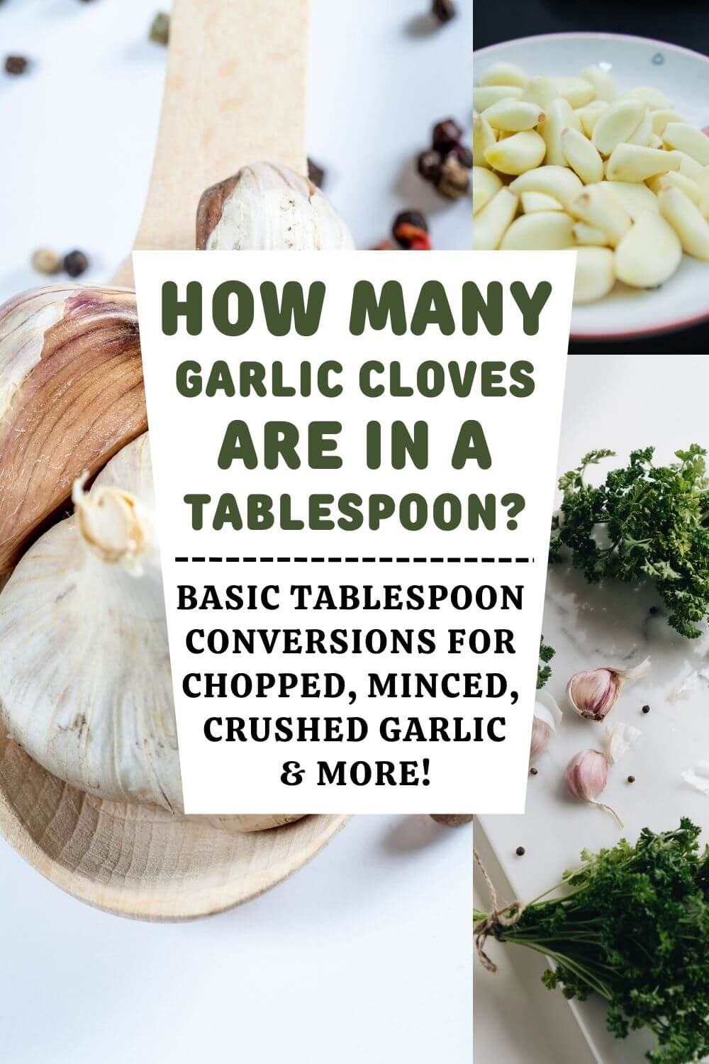 How Many Garlic Cloves Are In A Tablespoon?