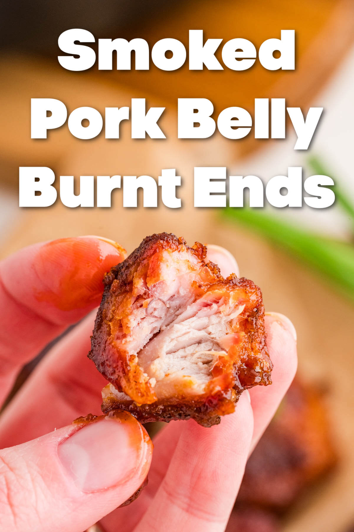Smoked Pork Belly Burnt Ends